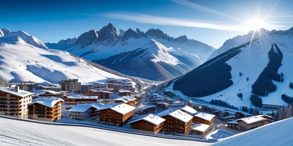 Esquiar en los Alpes italianos